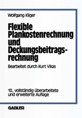  Flexible Plankostenrechnung und Deckungsbeitragsrechnung | eBook | Sack Fachmedien