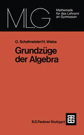 Schafmeister / Wiebe |  Grundzüge der Algebra | eBook | Sack Fachmedien