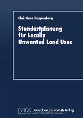  Standortplanung für Locally Unwanted Land Uses | eBook | Sack Fachmedien