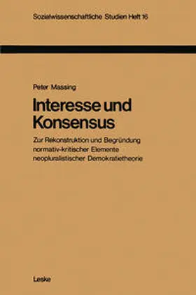 Massing |  Interesse und Konsensus | eBook | Sack Fachmedien