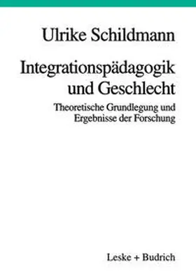 Schildmann |  Integrationspädagogik und Geschlecht | eBook | Sack Fachmedien
