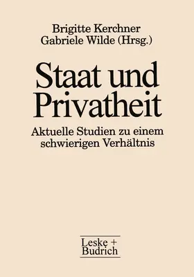 Kerchner |  Staat und Privatheit | Buch |  Sack Fachmedien