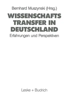 Muszynski |  Wissenschaftstransfer in Deutschland | Buch |  Sack Fachmedien