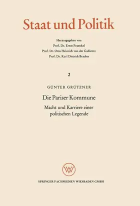 Grützner |  Die Pariser Kommune | Buch |  Sack Fachmedien