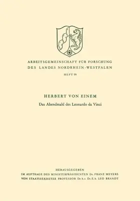 Einem |  Das Abendmahl des Leonardo da Vinci | Buch |  Sack Fachmedien