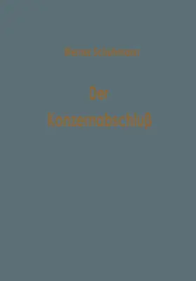 Schuhmann |  Der Konzernabschluß | Buch |  Sack Fachmedien