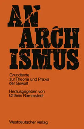 Rammstedt |  Anarchismus | eBook | Sack Fachmedien
