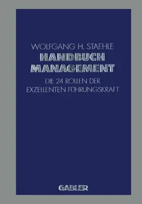 Staehle |  Handbuch Management | Buch |  Sack Fachmedien
