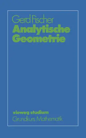 Fischer |  Analytische Geometrie | eBook | Sack Fachmedien