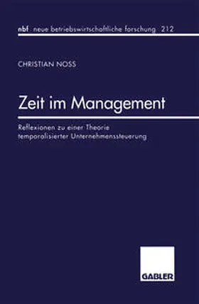 Noss | Zeit im Management | E-Book | www2.sack.de