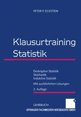 Eckstein | Klausurtraining Statistik | E-Book | www2.sack.de