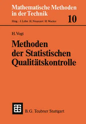 Vogt |  Methoden der Statistischen Qualitätskontrolle | eBook | Sack Fachmedien