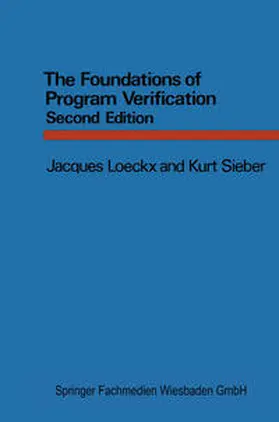 Sieber |  The Foundations of Program Verification | eBook | Sack Fachmedien
