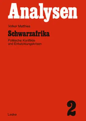 Matthies |  Schwarzafrika | eBook | Sack Fachmedien