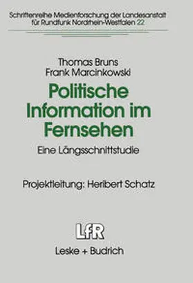 Bruns / Marcinkowski |  Politische Information im Fernsehen | eBook | Sack Fachmedien