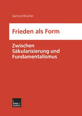 Brücher | Frieden als Form | E-Book | www2.sack.de