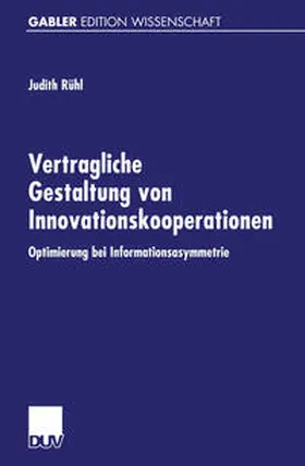 Rühl | Vertragliche Gestaltung von Innovationskooperationen | E-Book | sack.de