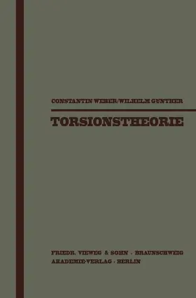 Weber / Günther |  Torsionstheorie | Buch |  Sack Fachmedien