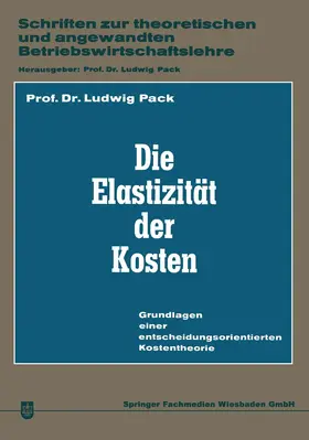 Pack |  Die Elastizität der Kosten | Buch |  Sack Fachmedien