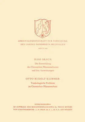 Braun |  Die Entwicklung des Chemischen Pflanzenschutzes und ihre Auswirkungen / Toxikologische Probleme im Pflanzenschutz | Buch |  Sack Fachmedien