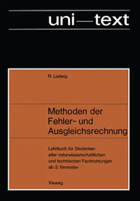 Ludwig | Methoden der Fehler- und Ausgleichsrechnung | E-Book | www2.sack.de