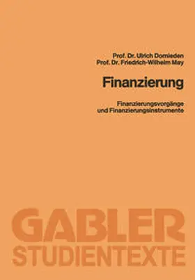 Dornieden / May |  Finanzierung | eBook | Sack Fachmedien