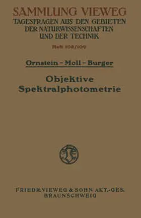 Ornstein |  Objektive Spektralphotometrie | eBook | Sack Fachmedien