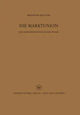Henzler | Die Marktunion | E-Book | www2.sack.de