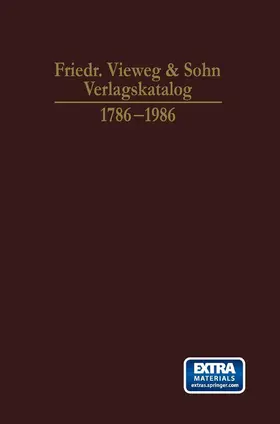 Lube |  Friedr. Vieweg & Sohn Verlagskatalog | Buch |  Sack Fachmedien