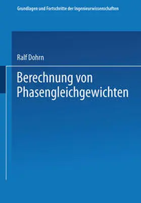 Dohrn |  Berechnung von Phasengleichgewichten | eBook | Sack Fachmedien