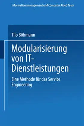 Böhmann | Modularisierung von IT-Dienstleistungen | E-Book | sack.de