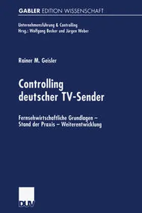 Geisler | Controlling deutscher TV-Sender | E-Book | www2.sack.de