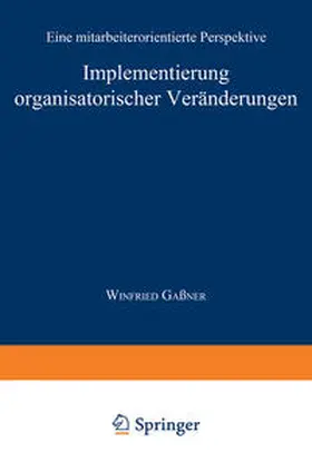 Implementierung organisatorischer Veränderungen | E-Book | sack.de