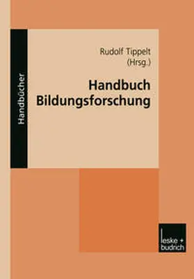 Tippelt |  Handbuch Bildungsforschung | eBook | Sack Fachmedien