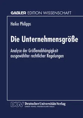 Die Unternehmensgröße | E-Book | www2.sack.de