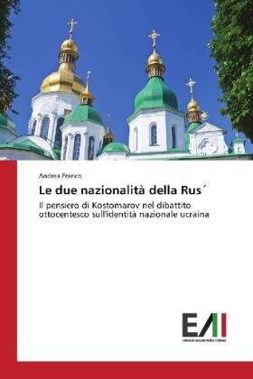 Franco |  Le due nazionalità della Rus´ | Buch |  Sack Fachmedien