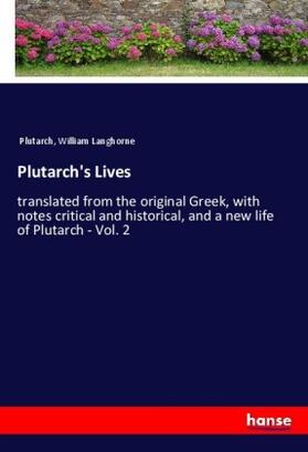 Langhorne |  Plutarch's Lives | Buch |  Sack Fachmedien