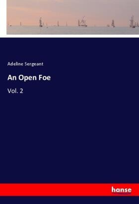 Sergeant |  An Open Foe | Buch |  Sack Fachmedien
