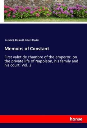 Martin |  Memoirs of Constant | Buch |  Sack Fachmedien