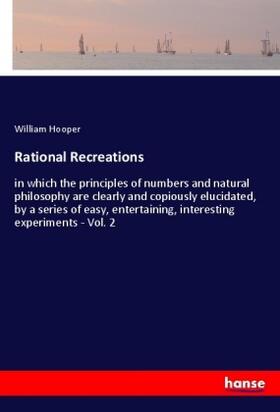 Hooper |  Rational Recreations | Buch |  Sack Fachmedien