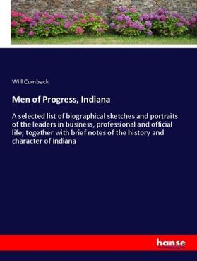 Cumback |  Men of Progress, Indiana | Buch |  Sack Fachmedien
