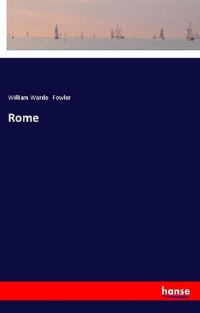 Fowler |  Rome | Buch |  Sack Fachmedien
