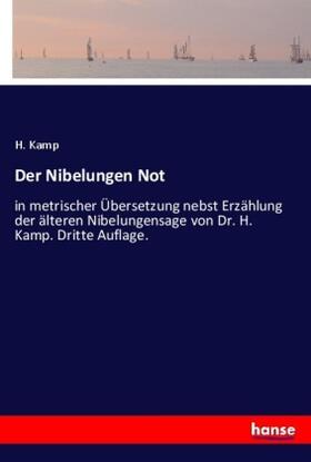 Kamp |  Der Nibelungen Not | Buch |  Sack Fachmedien