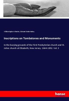 Wheeler / Halsey |  Inscriptions on Tombstones and Monuments | Buch |  Sack Fachmedien