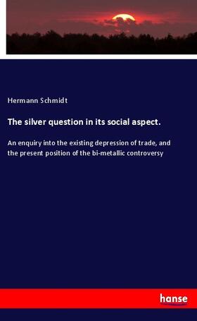 Schmidt |  The silver question in its social aspect. | Buch |  Sack Fachmedien