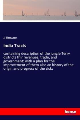 Browne |  India Tracts | Buch |  Sack Fachmedien