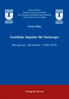 Möde |  Geistliche Impulse für Seelsorger | Buch |  Sack Fachmedien