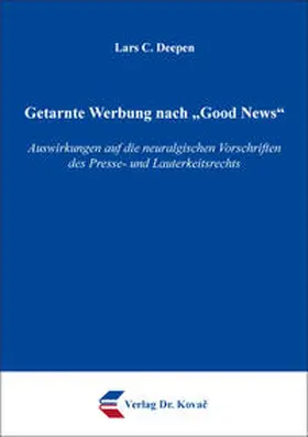 Deepen |  Getarnte Werbung nach „Good News“ | Buch |  Sack Fachmedien