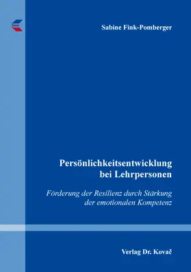 Fink-Pomberger |  Persönlichkeitsentwicklung bei Lehrpersonen | Buch |  Sack Fachmedien