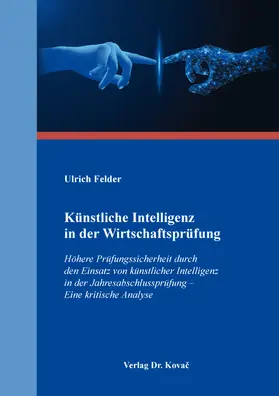 Felder |  Künstliche Intelligenz in der Wirtschaftsprüfung | Buch |  Sack Fachmedien